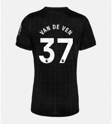 Tottenham Hotspur Micky van de Ven #37 Udebanetrøje Dame 2025-26 Kortærmet